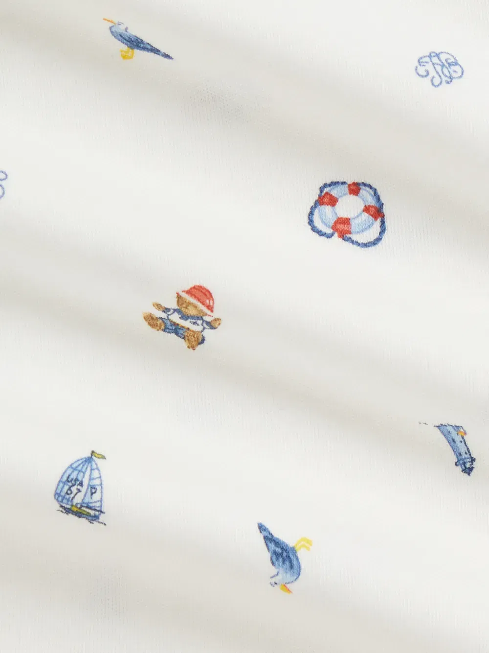 polo bear printed babywear
