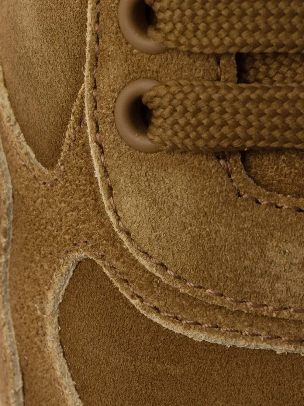 faded suede sneakers