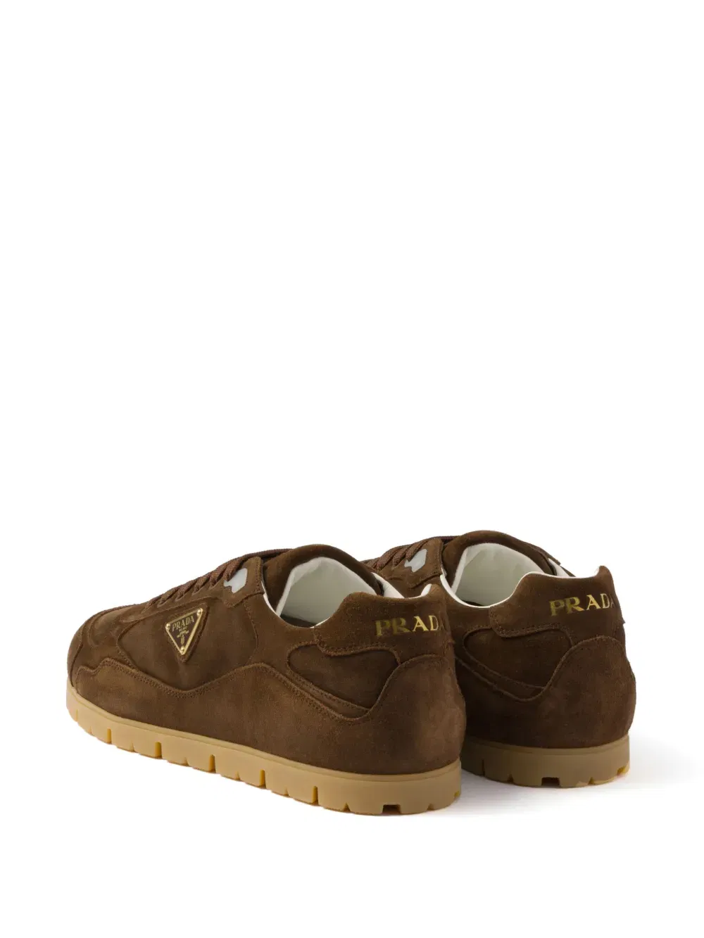 faded suede sneakers
