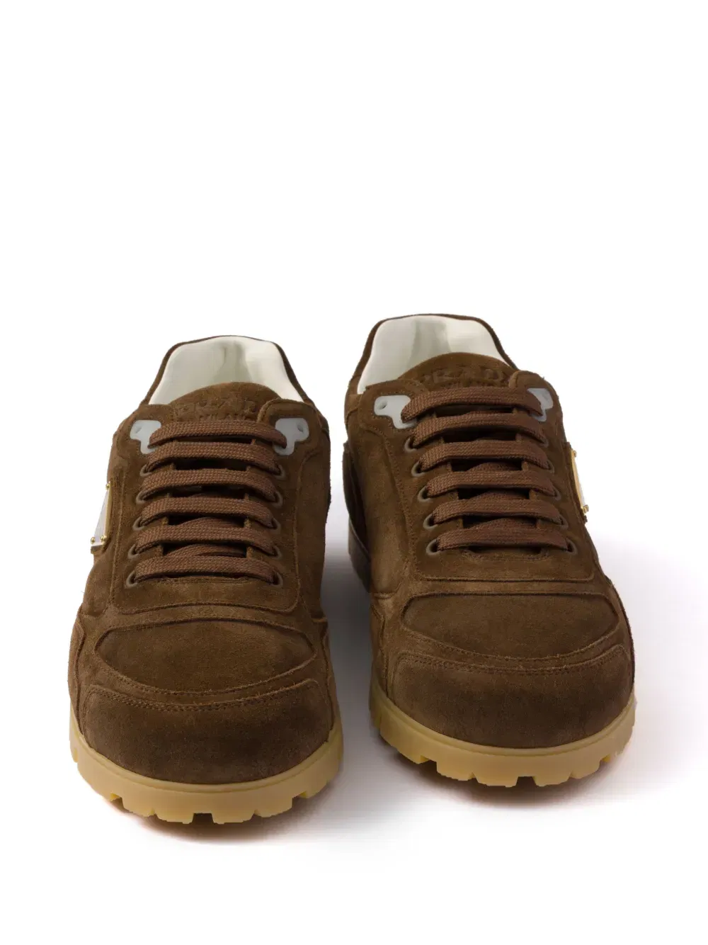 faded suede sneakers