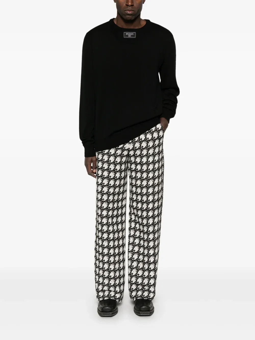 double-neck sweater