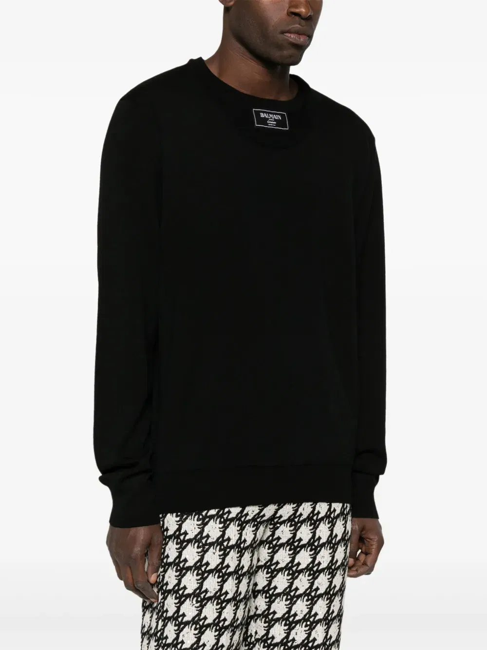 double-neck sweater