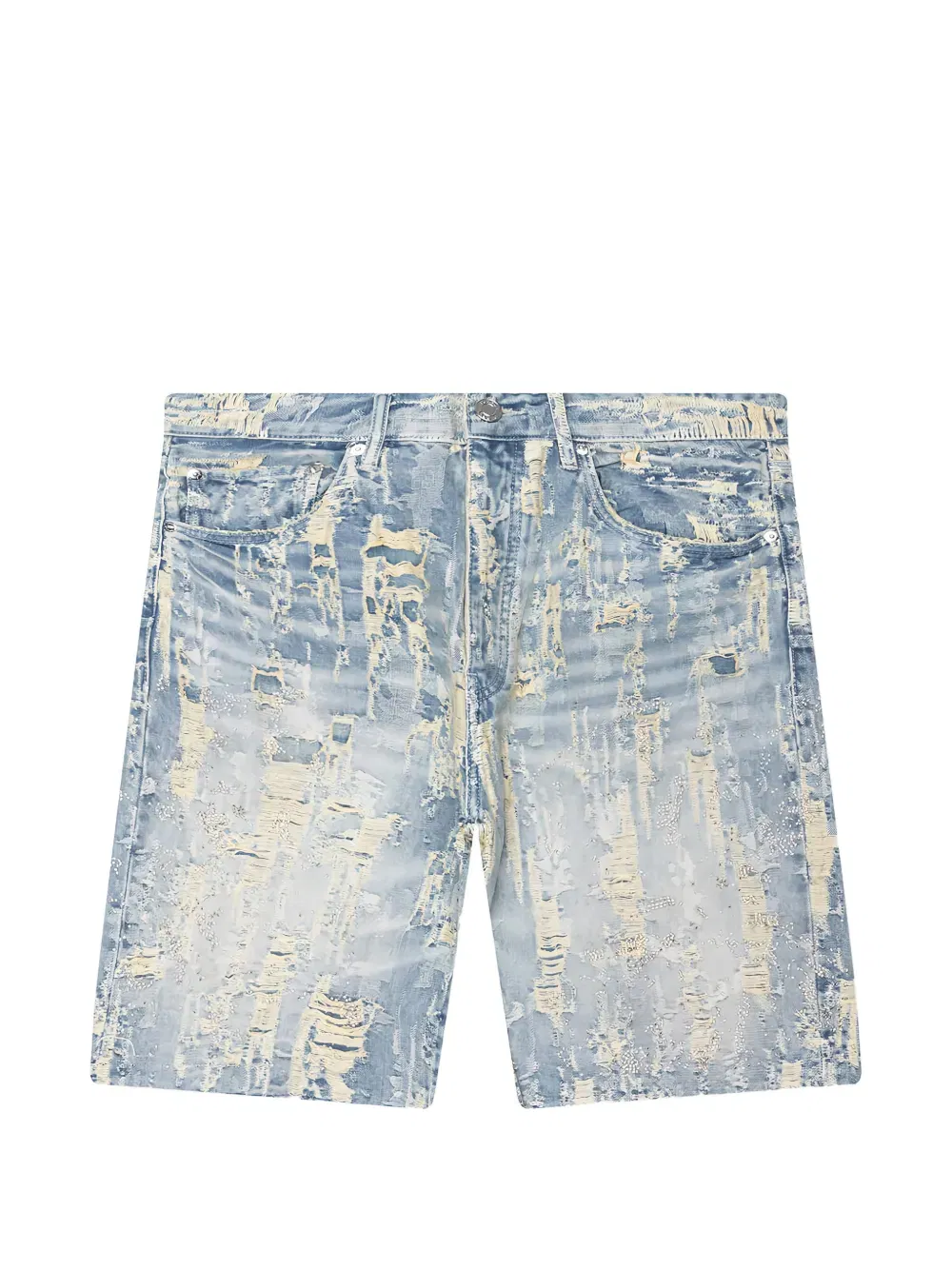 bead splatter destroy shorts