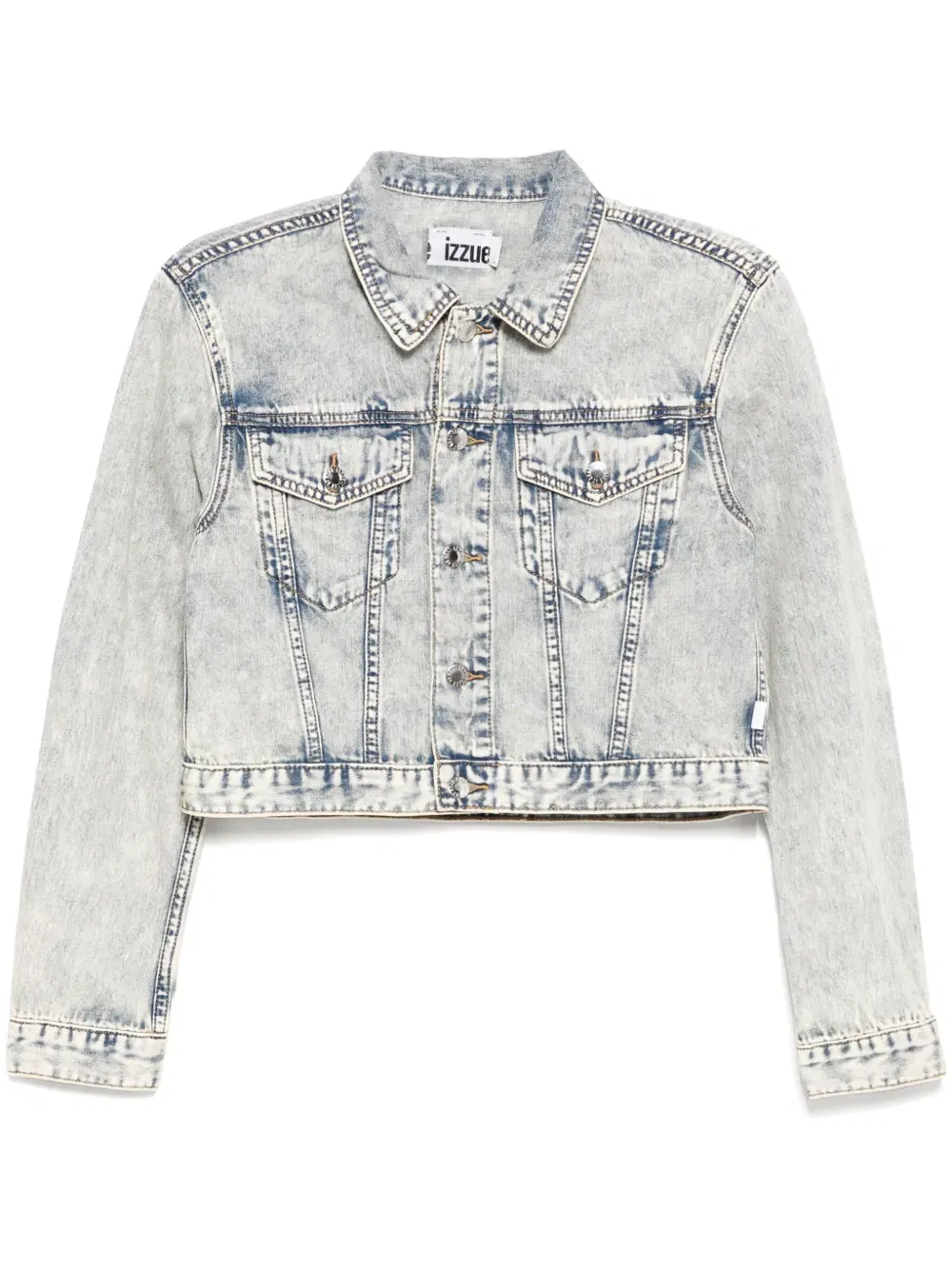 cropped denim jacket