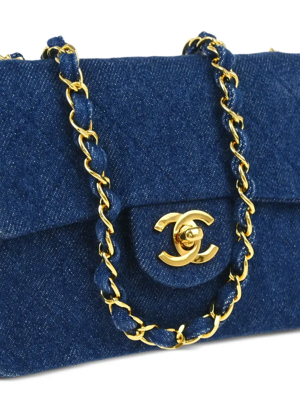 1990 mini Classic Square Flap 17 shoulder bag