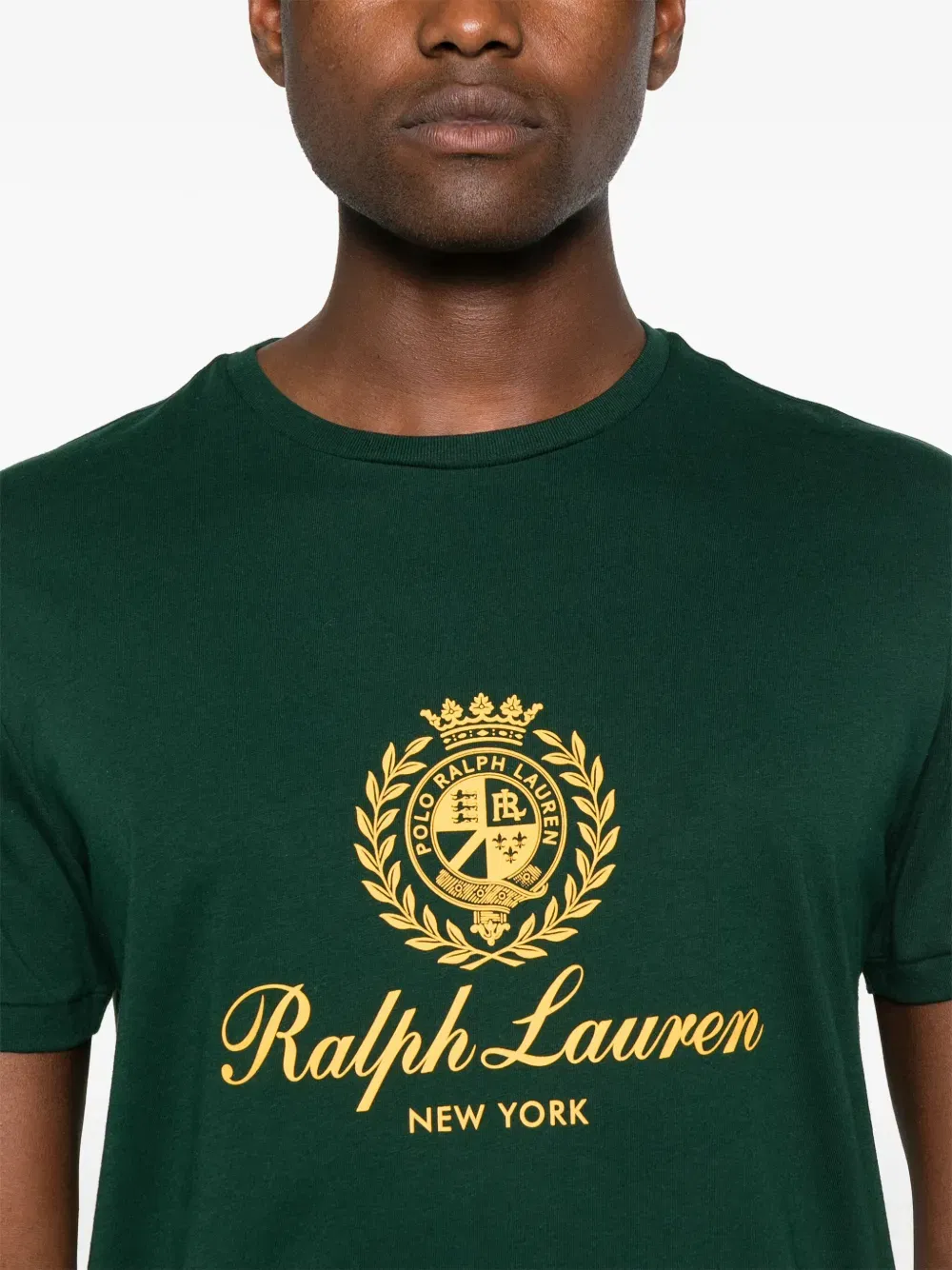 crest-embroidered T-Shirt