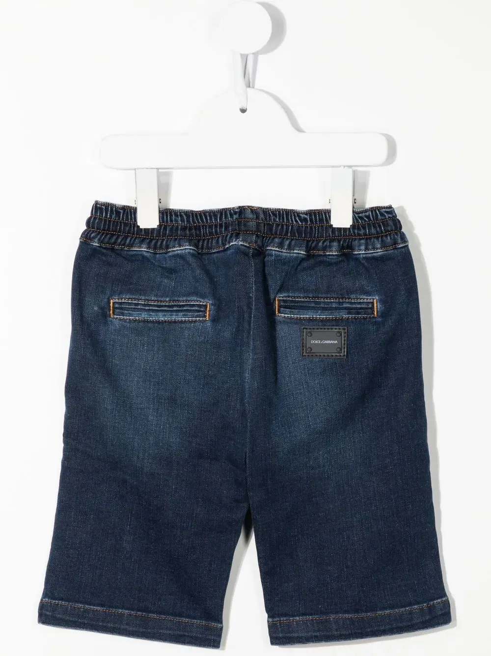 drawstring denim shorts