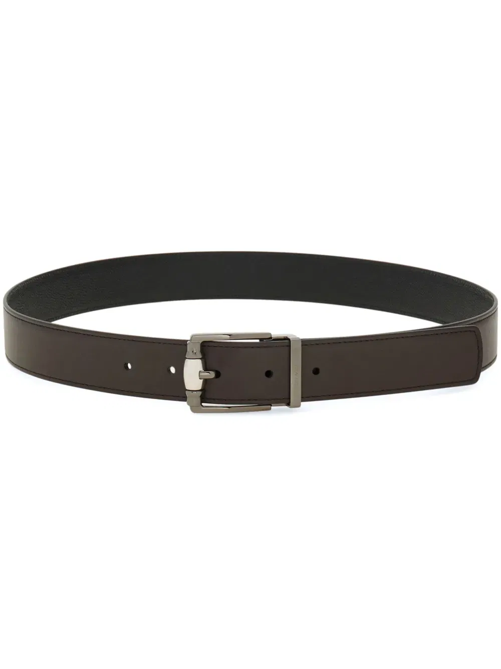 reversible leather belt
