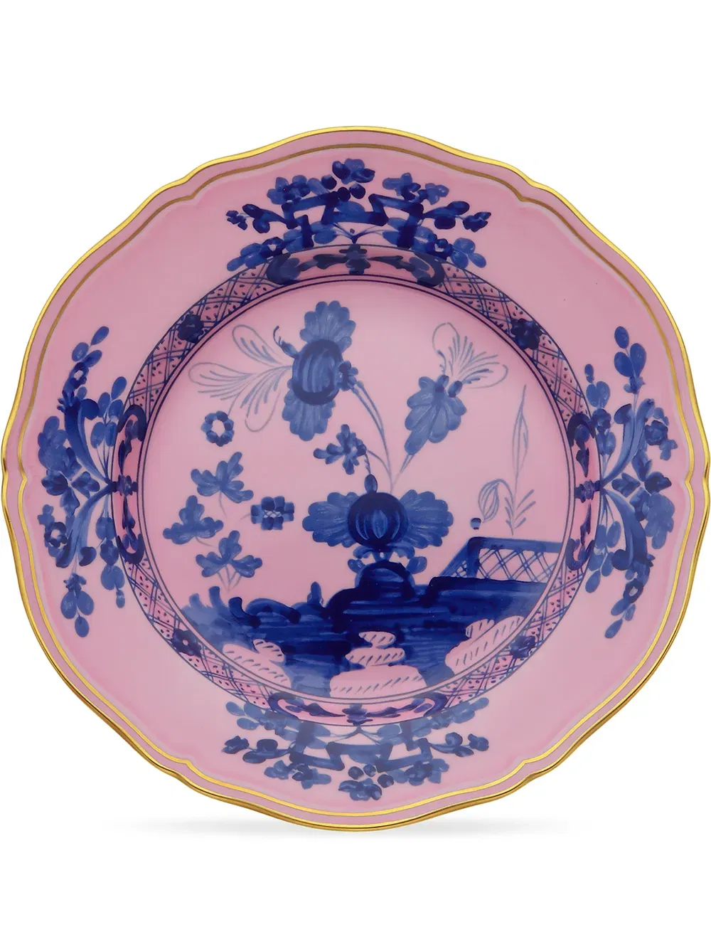 Oriente Italiano flat dessert plate