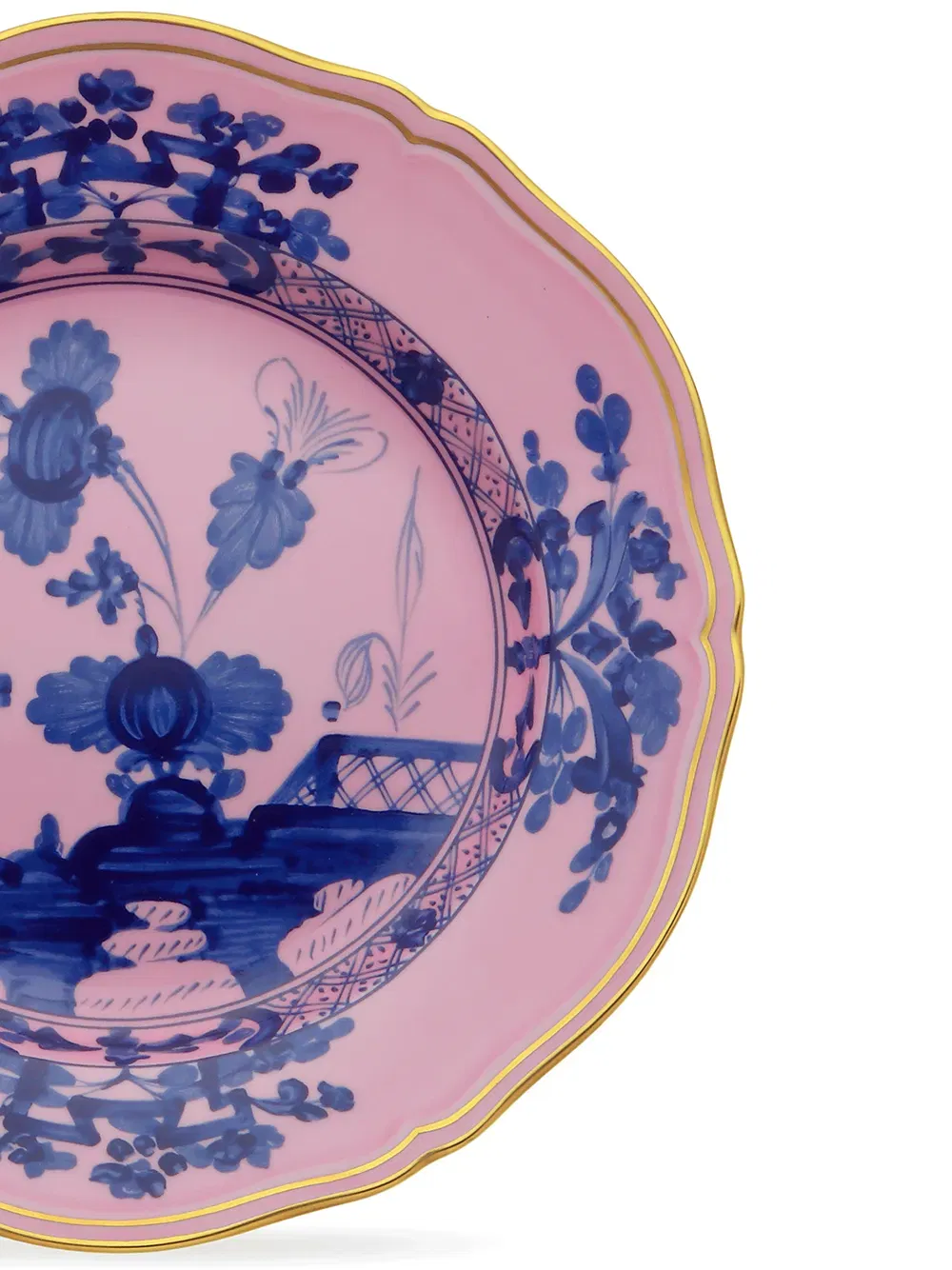 Oriente Italiano flat dessert plate
