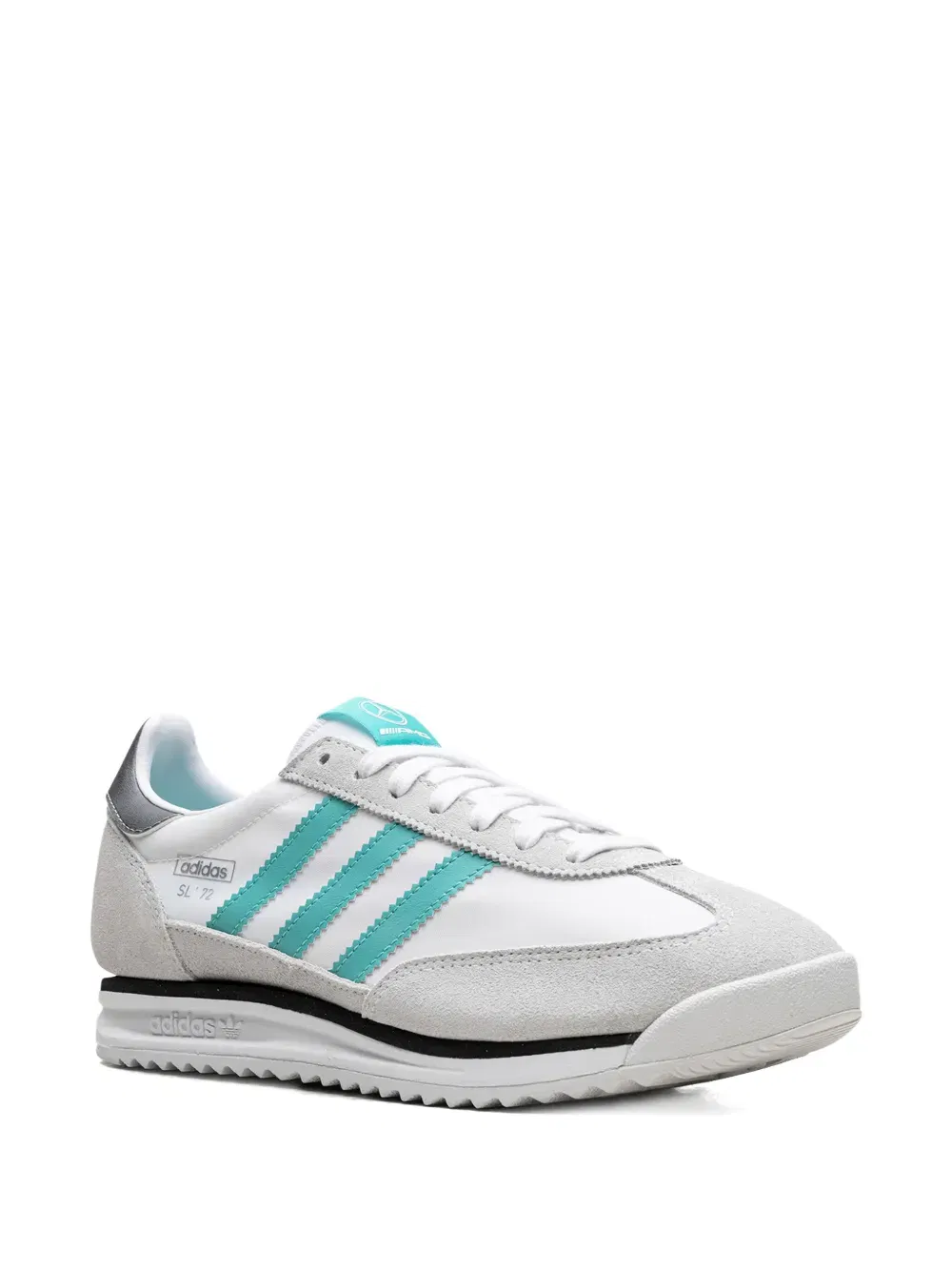 SL 72 RS Mercedes "Cloud White/Core Black/Silver Metallic" sneakers