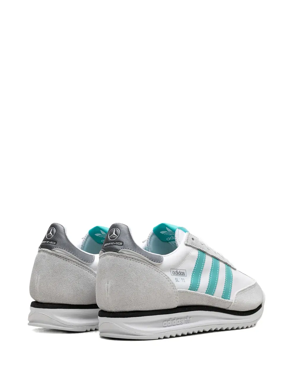 SL 72 RS Mercedes "Cloud White/Core Black/Silver Metallic" sneakers