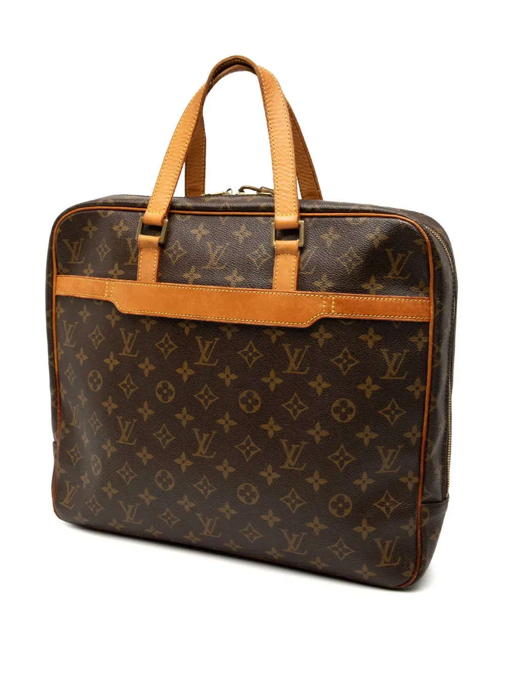 2003 Monogram Pegase Porte Documents business bag