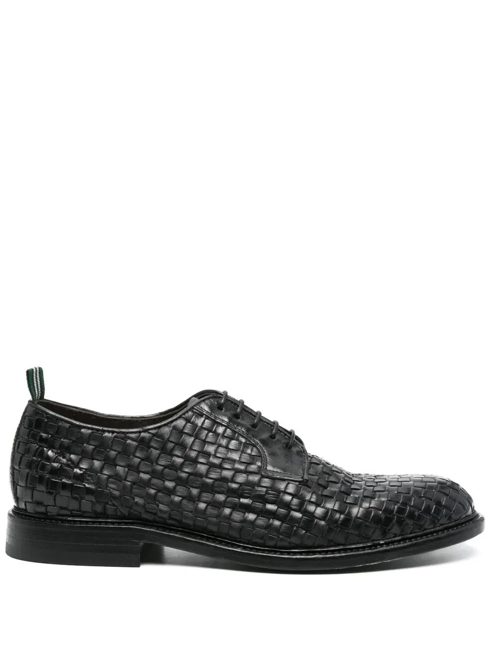 interwoven-design Derby shoes
