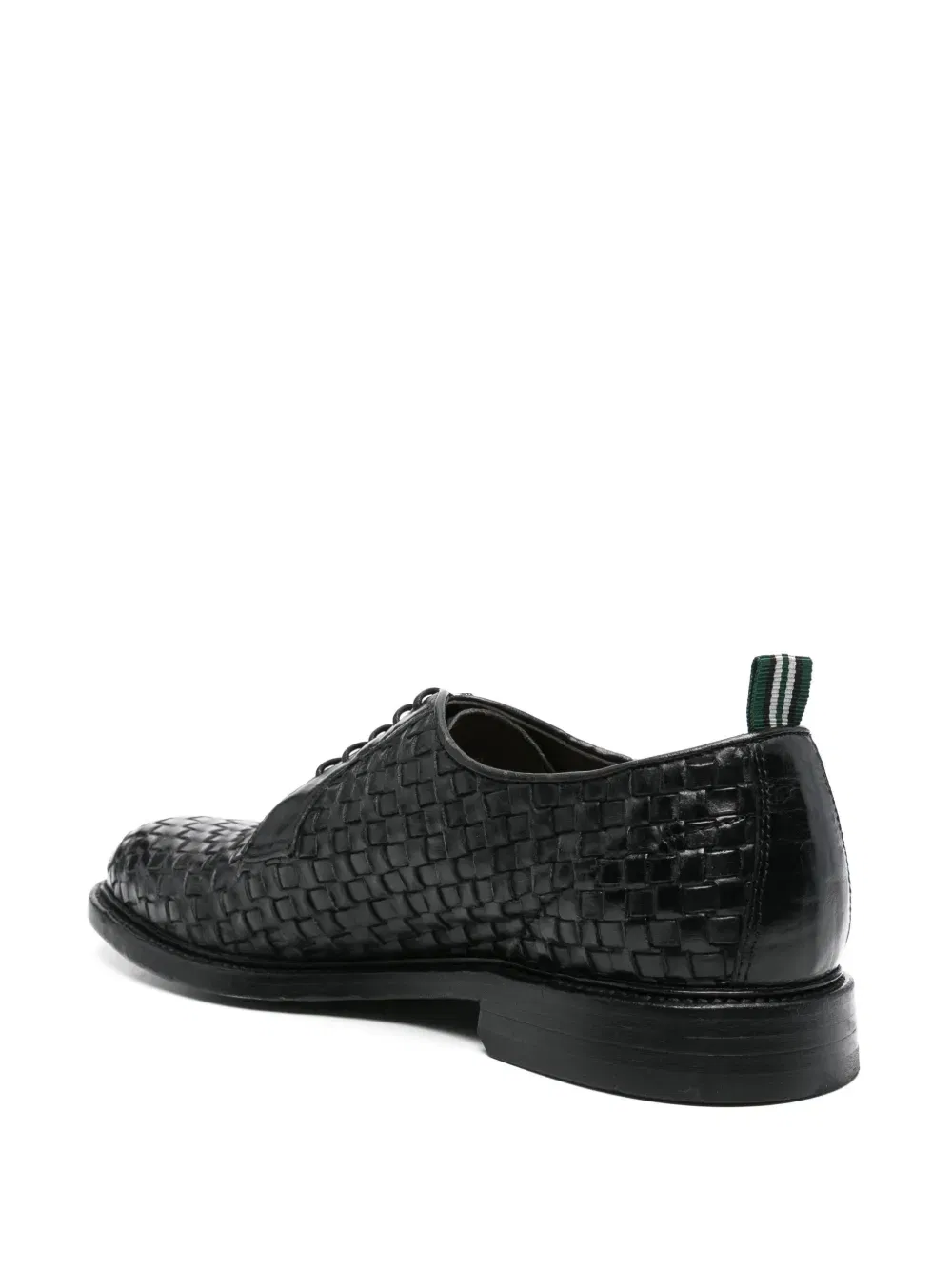 interwoven-design Derby shoes