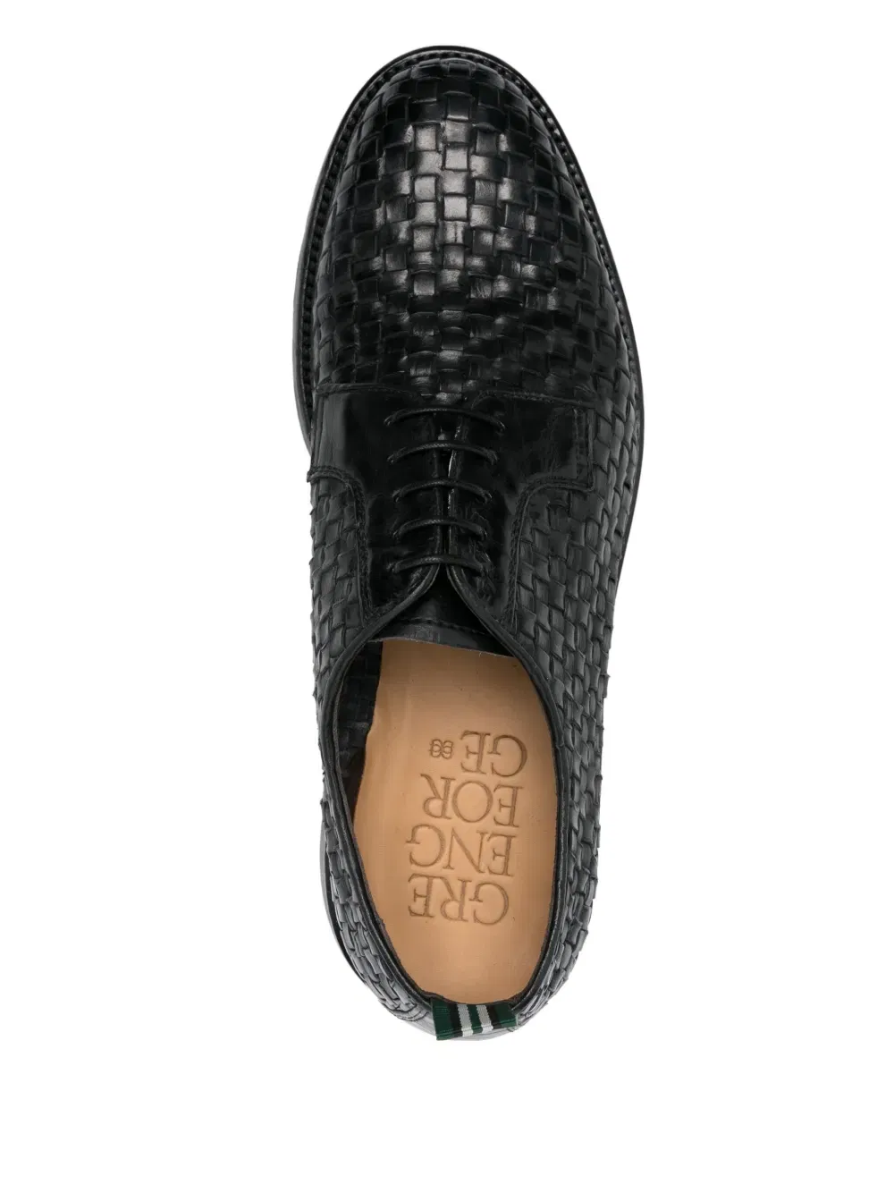 interwoven-design Derby shoes