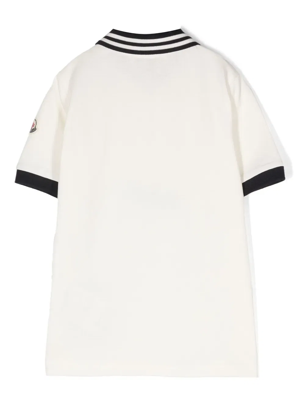logo-embroidered short-sleeved polo shirt