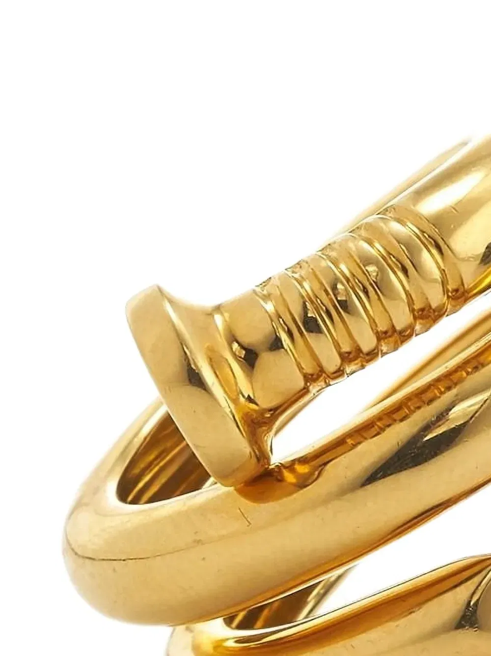 18K yellow gold Nail ring