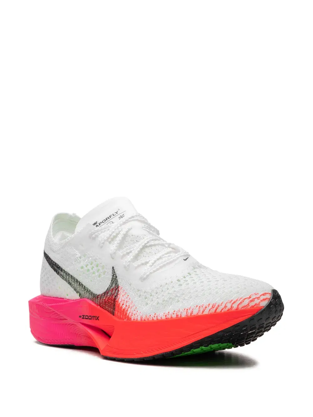 ZoomX Vaporfly 3 "White/Bright Crimson/Fierce Pink/Black" sneakers