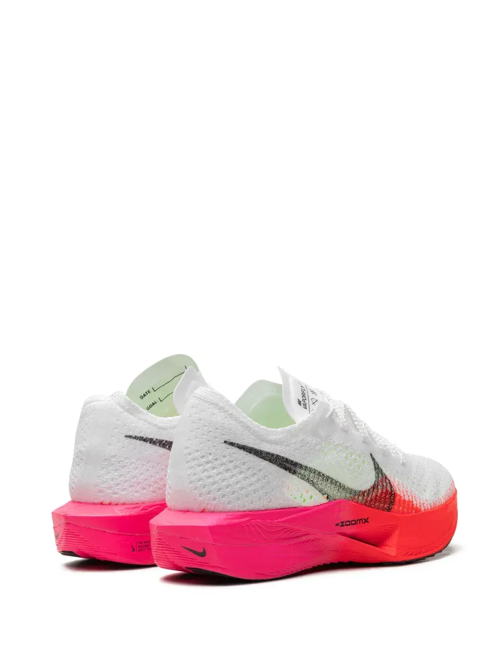 ZoomX Vaporfly 3 "White/Bright Crimson/Fierce Pink/Black" sneakers