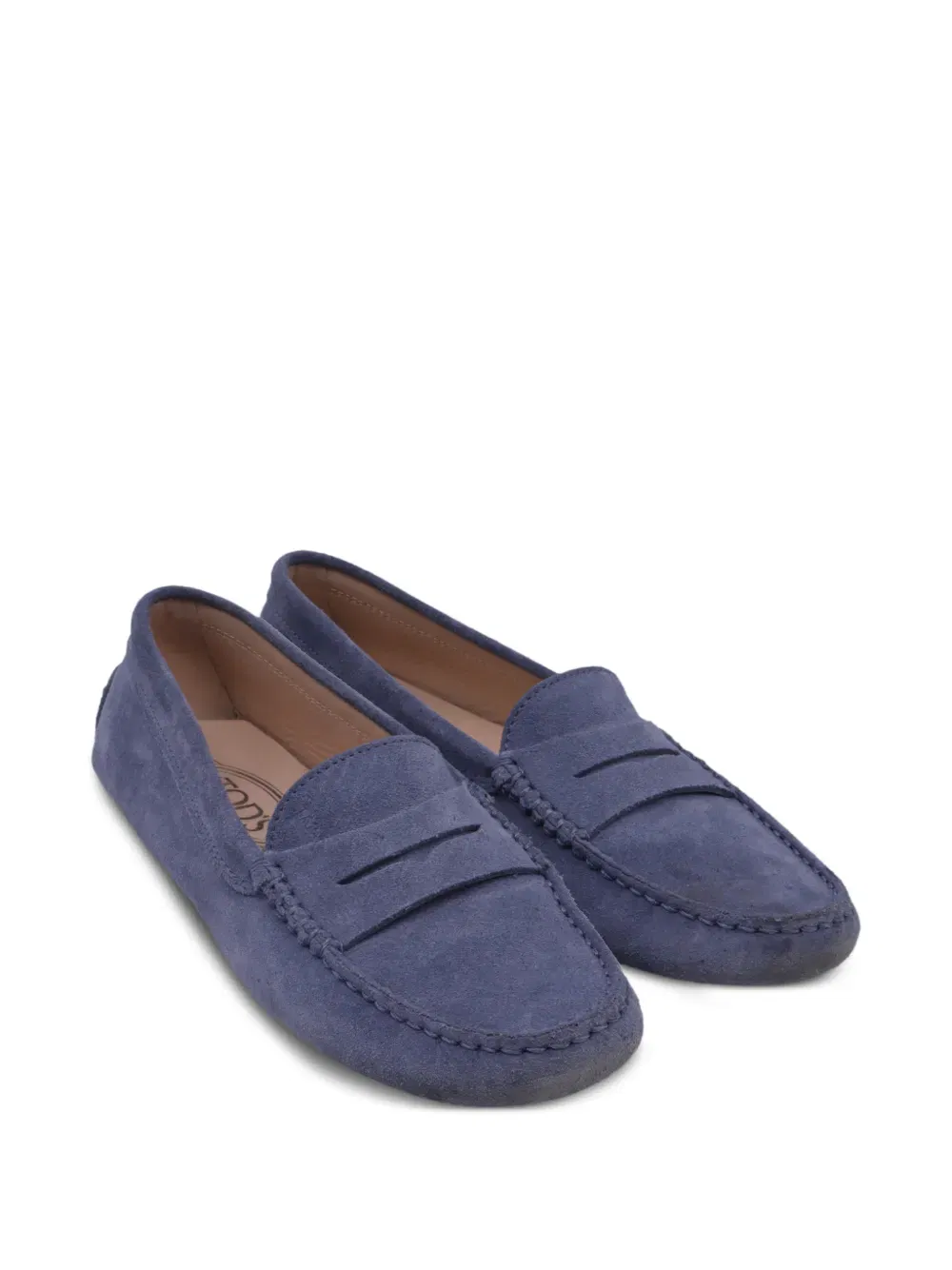 Gommino suede loafers