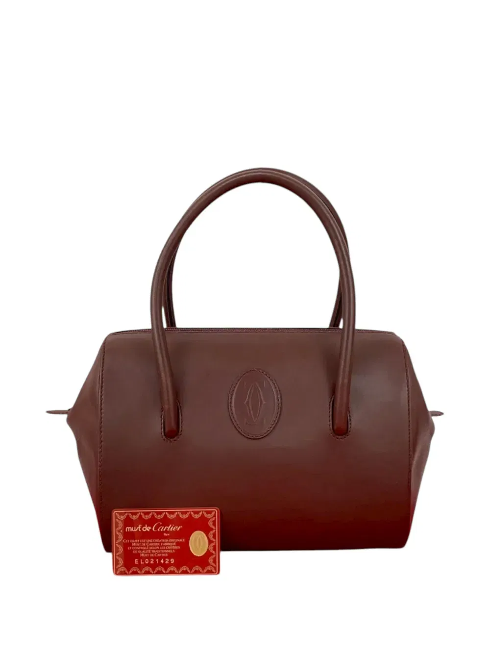 2010-2025 Leather Must De Cartier boston bag
