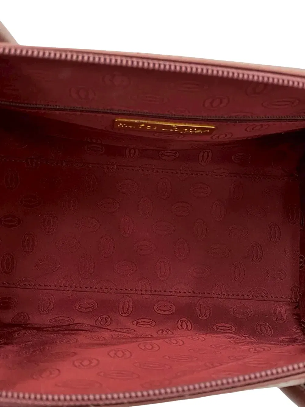 2010-2025 Leather Must De Cartier boston bag