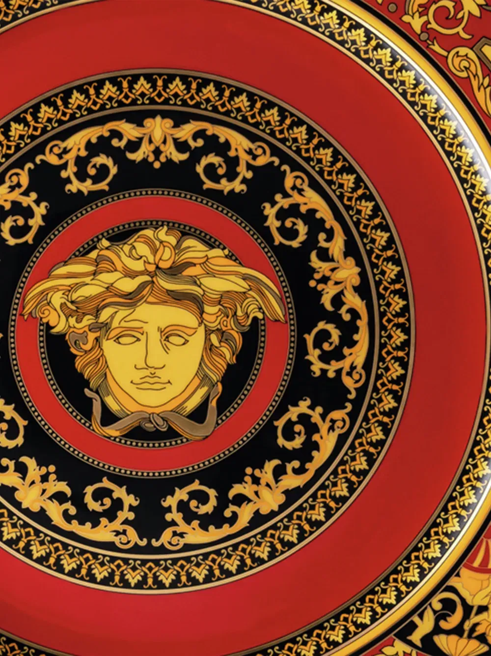 Medusa service plate