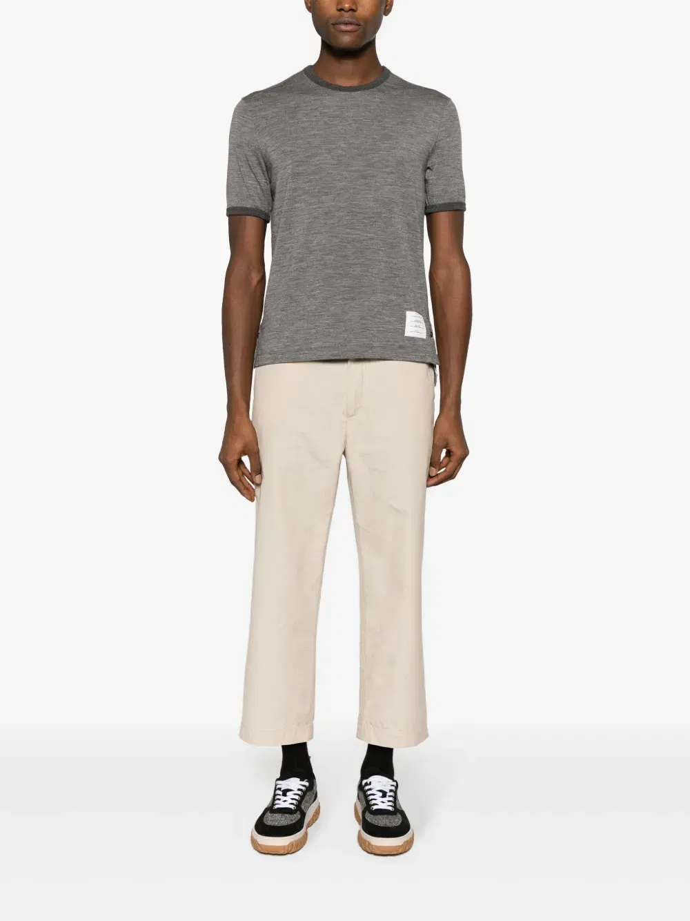 Ringer cotton T-Shirt