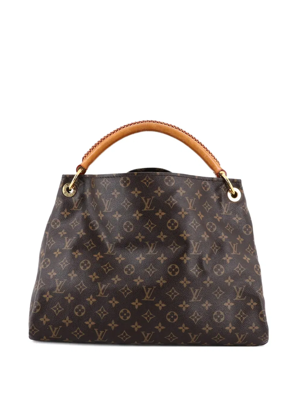 Artsy Handbag Monogram Canvas MM hobo bag