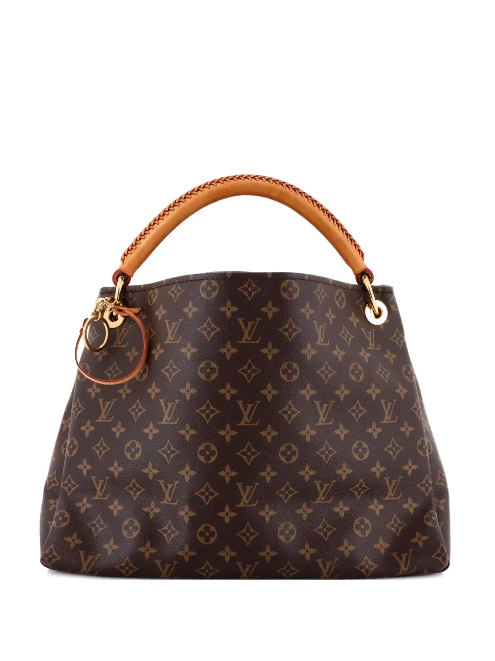 Artsy Handbag Monogram Canvas MM hobo bag