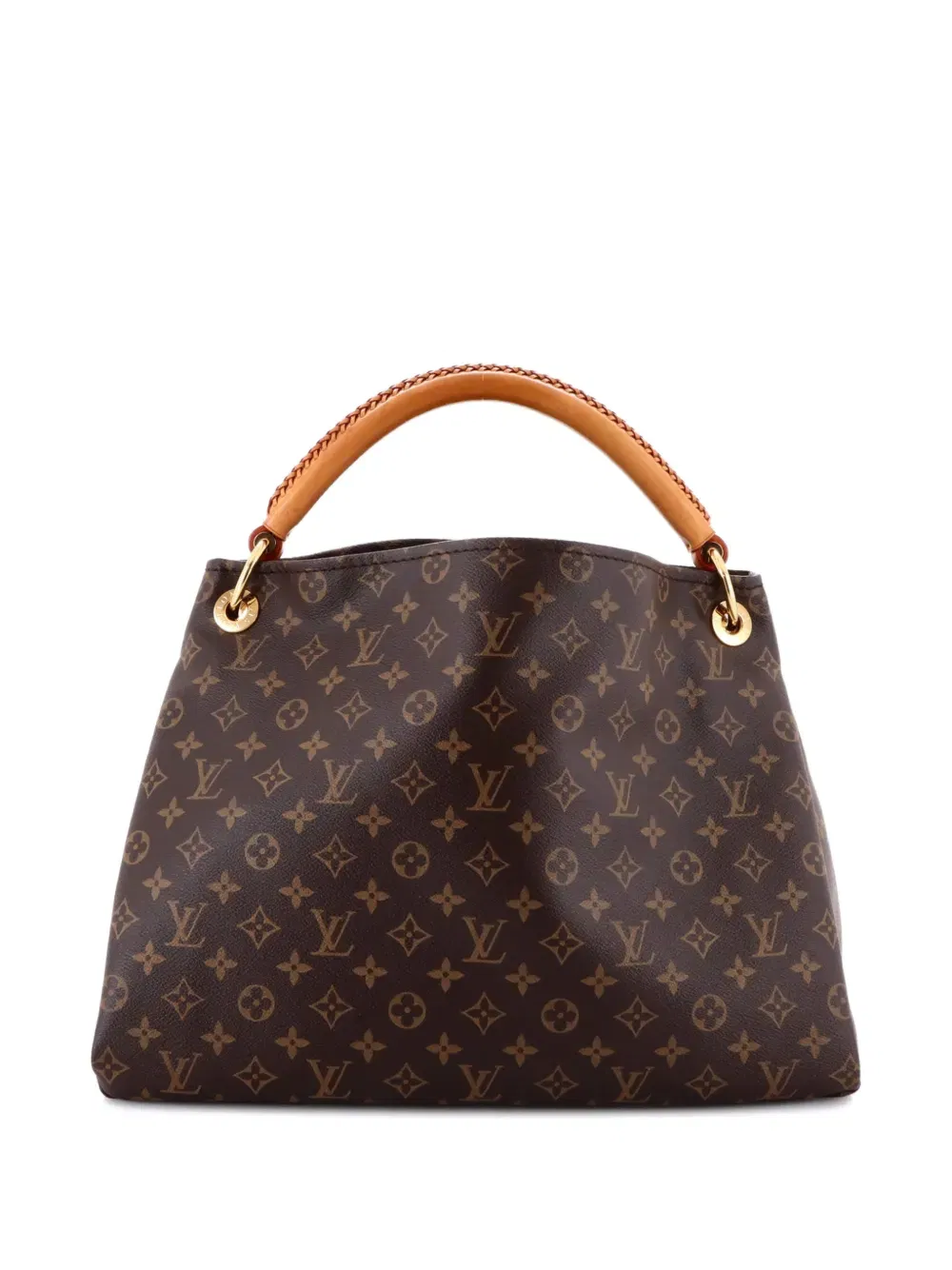 Artsy Handbag Monogram Canvas MM hobo bag