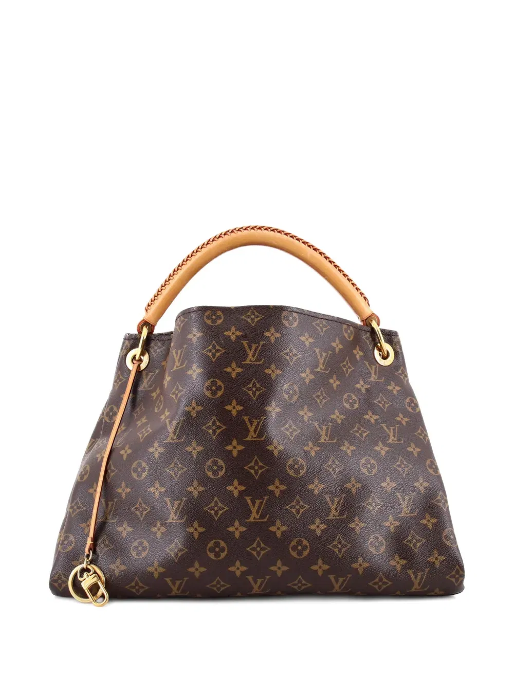Artsy Handbag Monogram Canvas MM hobo bag