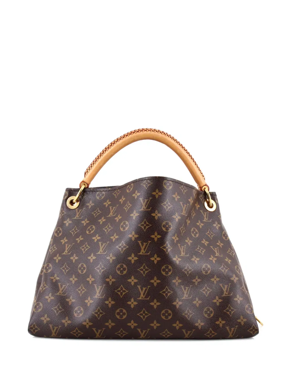 Artsy Handbag Monogram Canvas MM hobo bag