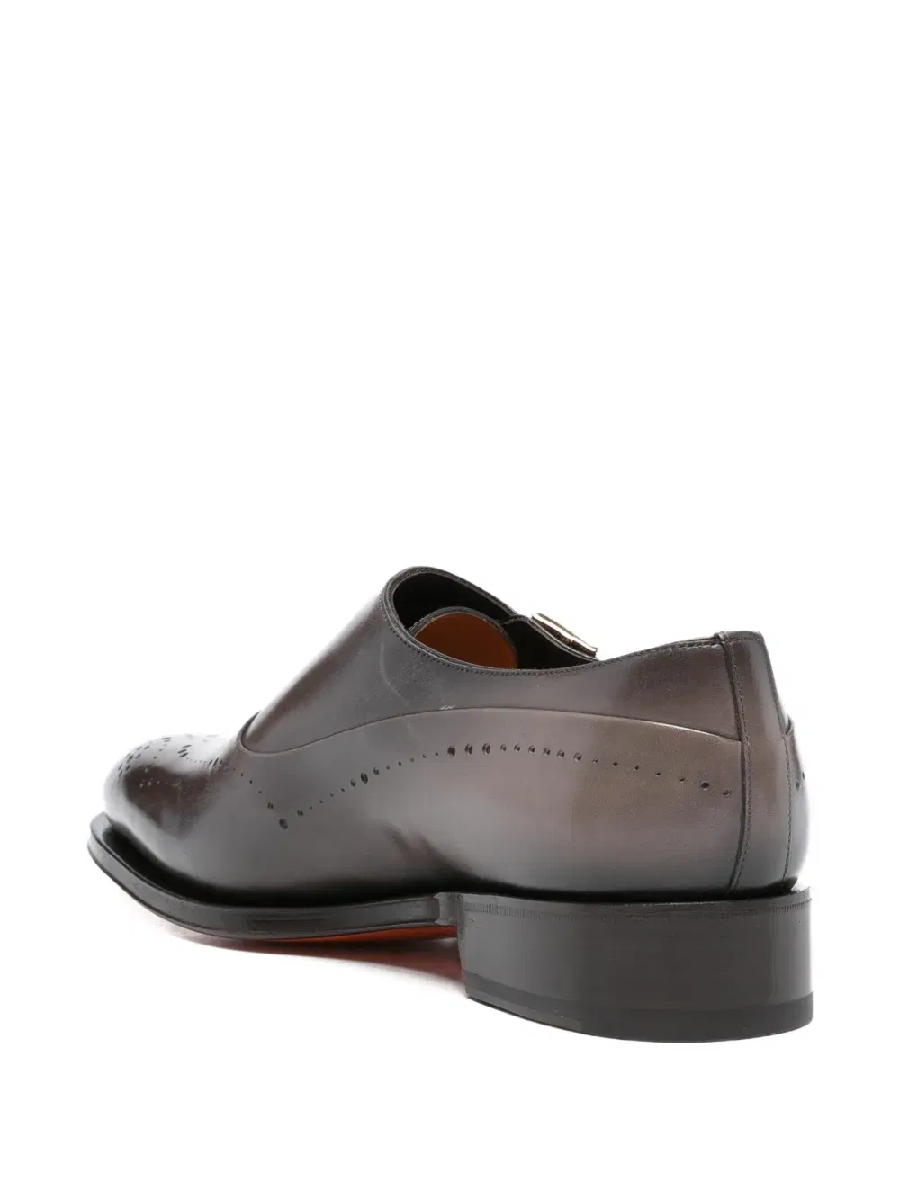 double-buckle monk shoes