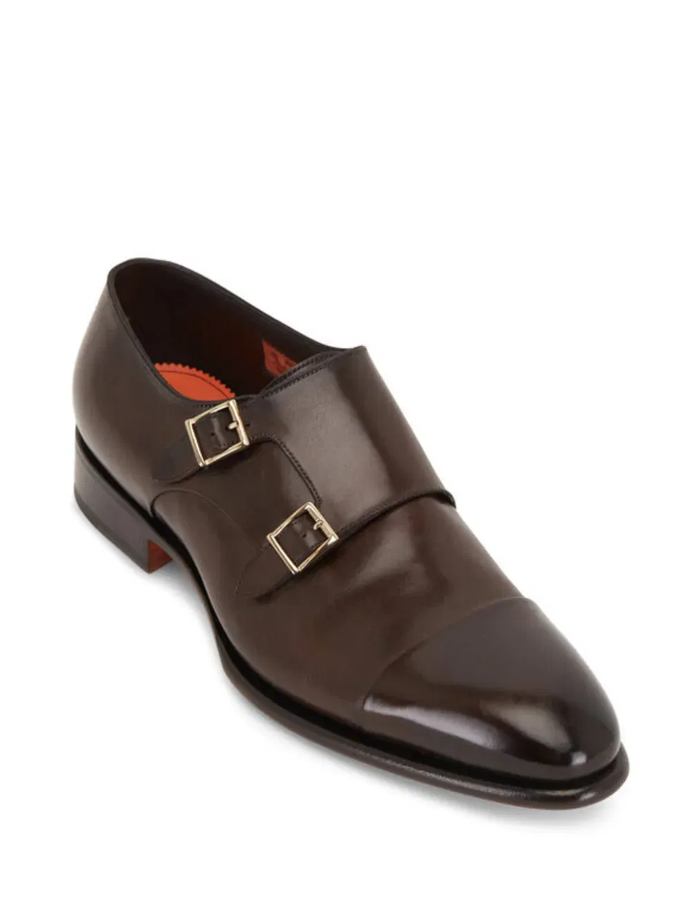 double-buckle monk shoes