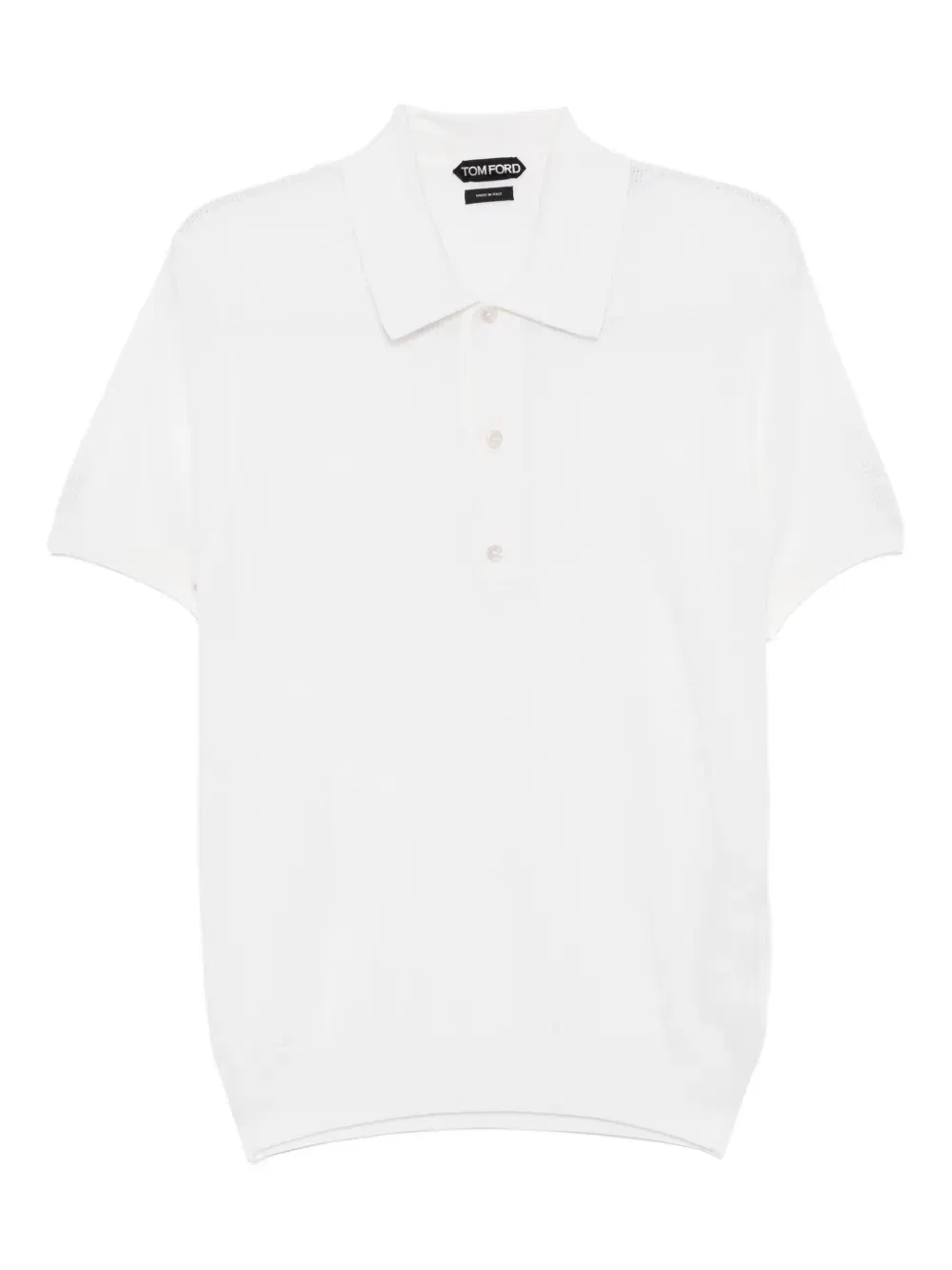 knit polo shirt