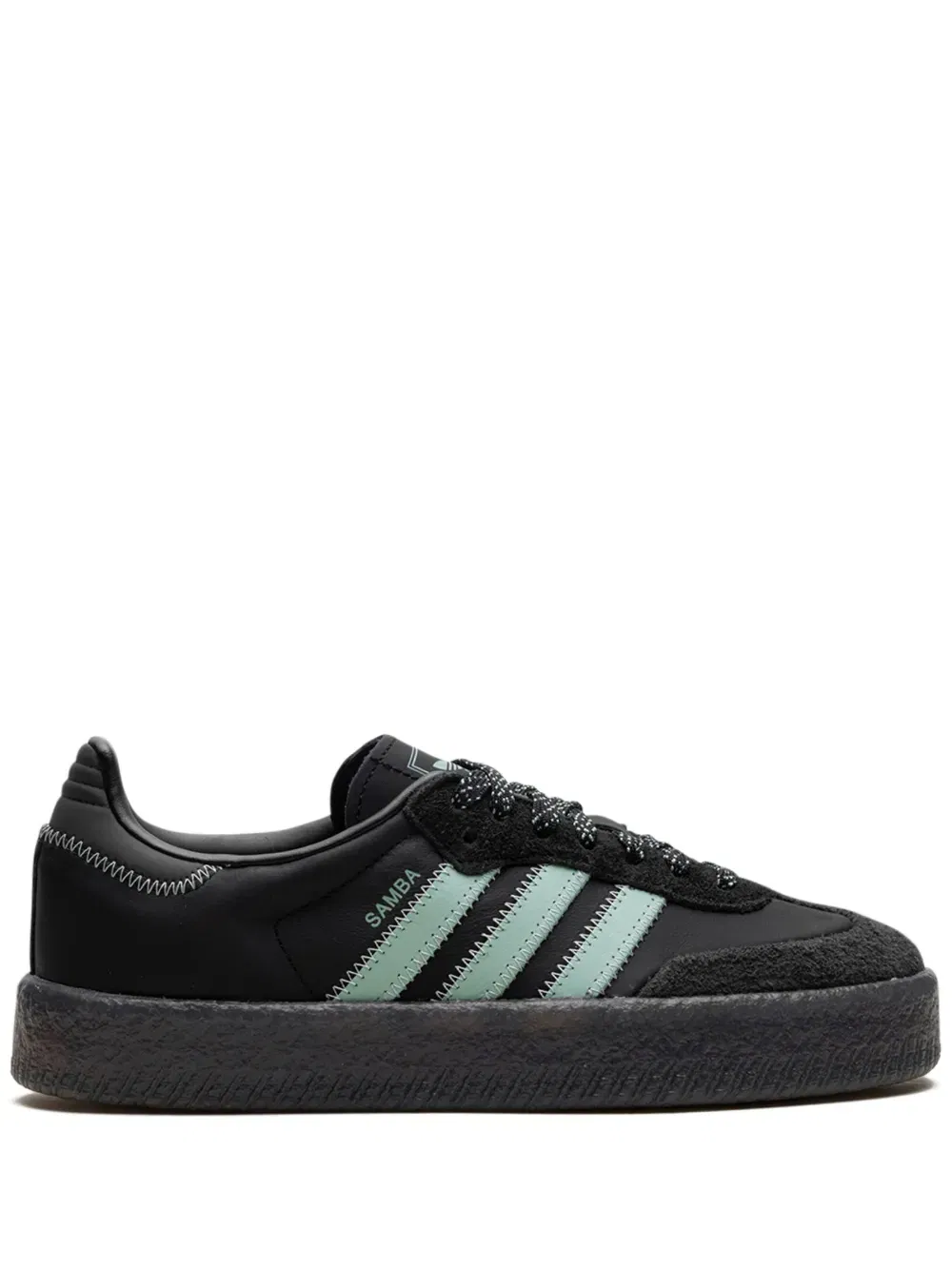 Sambae "Core Black/Haze Green" sneakers