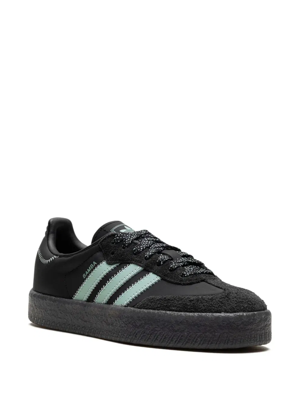 Sambae "Core Black/Haze Green" sneakers
