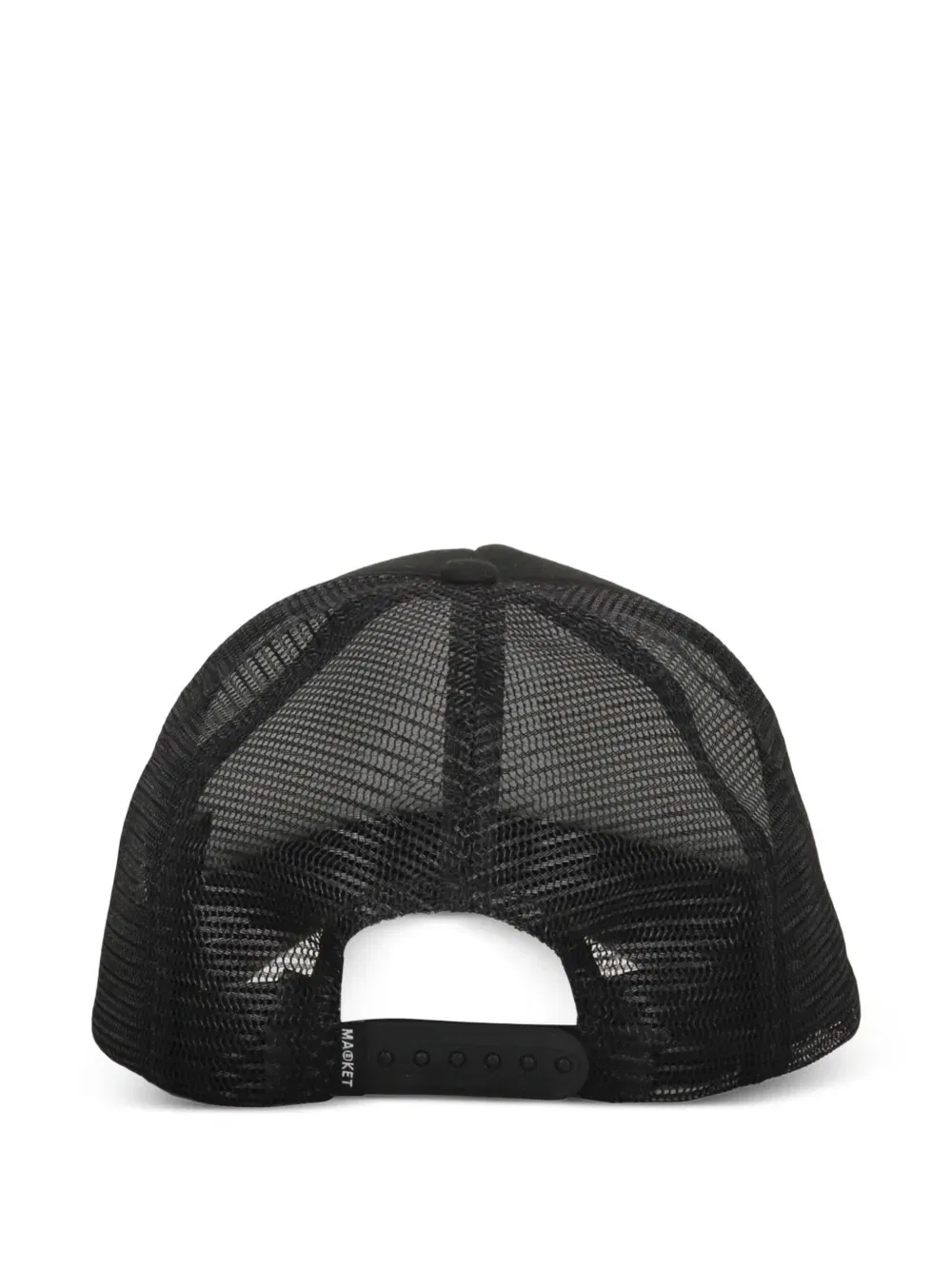 logo-print trucker cap
