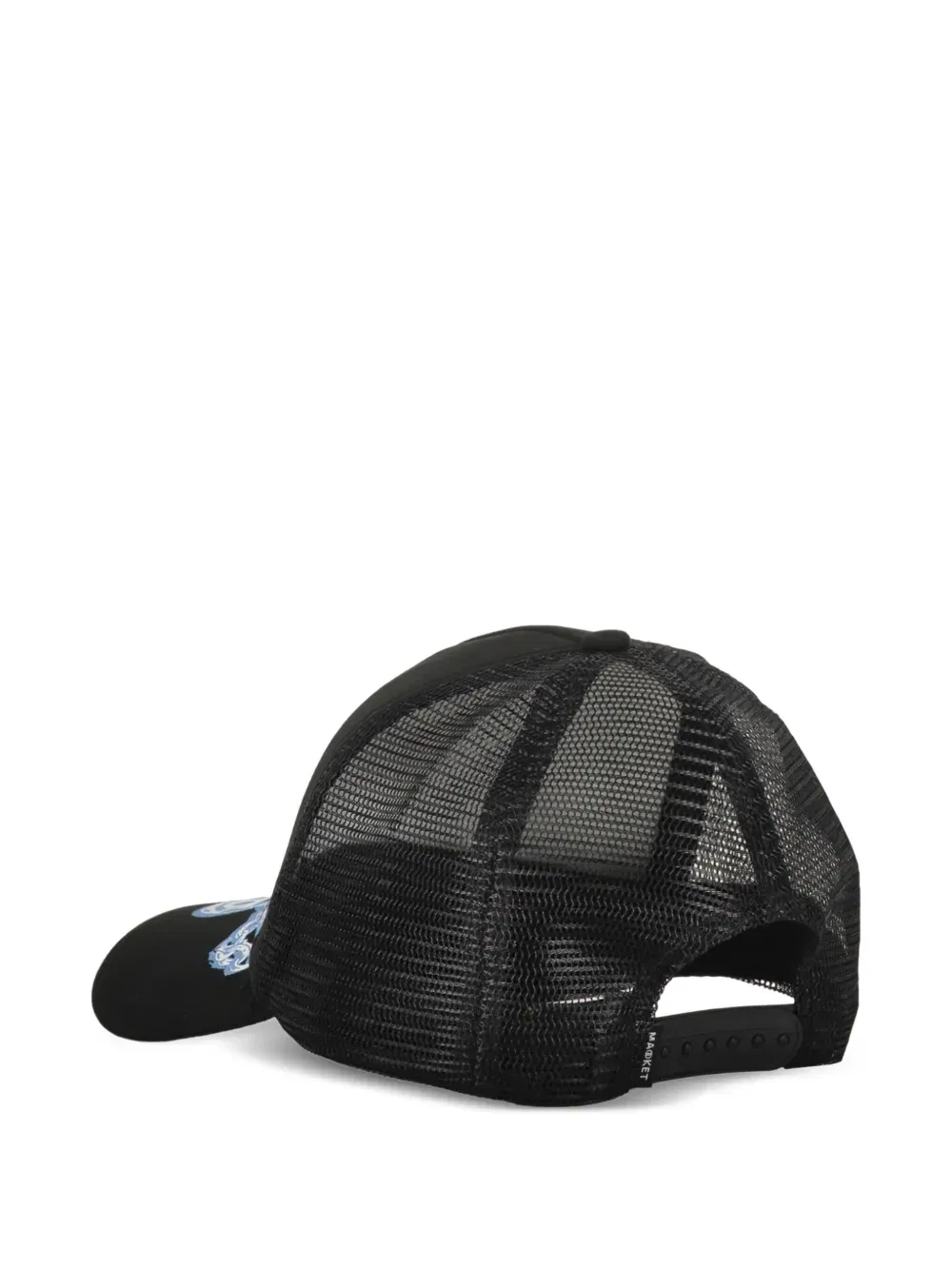 logo-print trucker cap