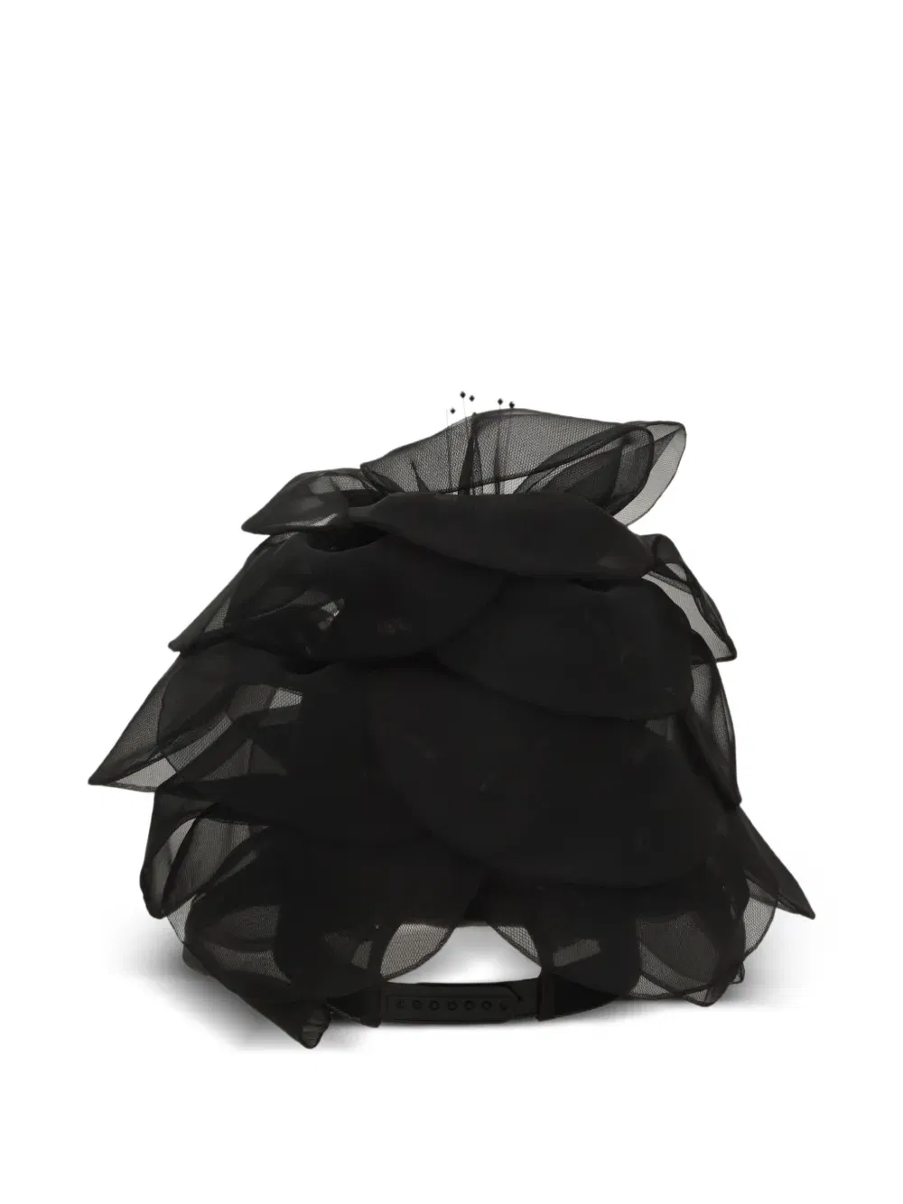 ruffled hat