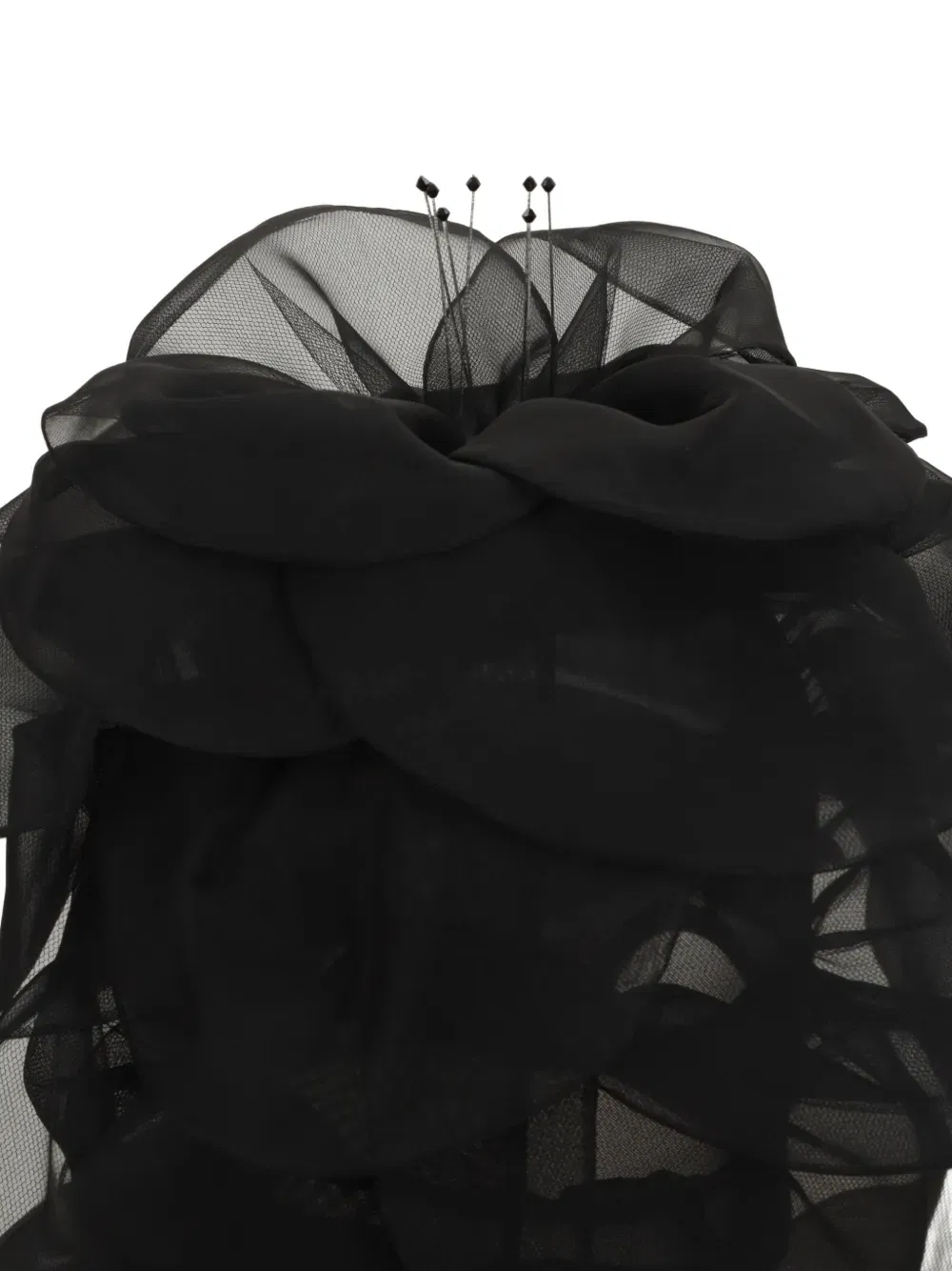 ruffled hat