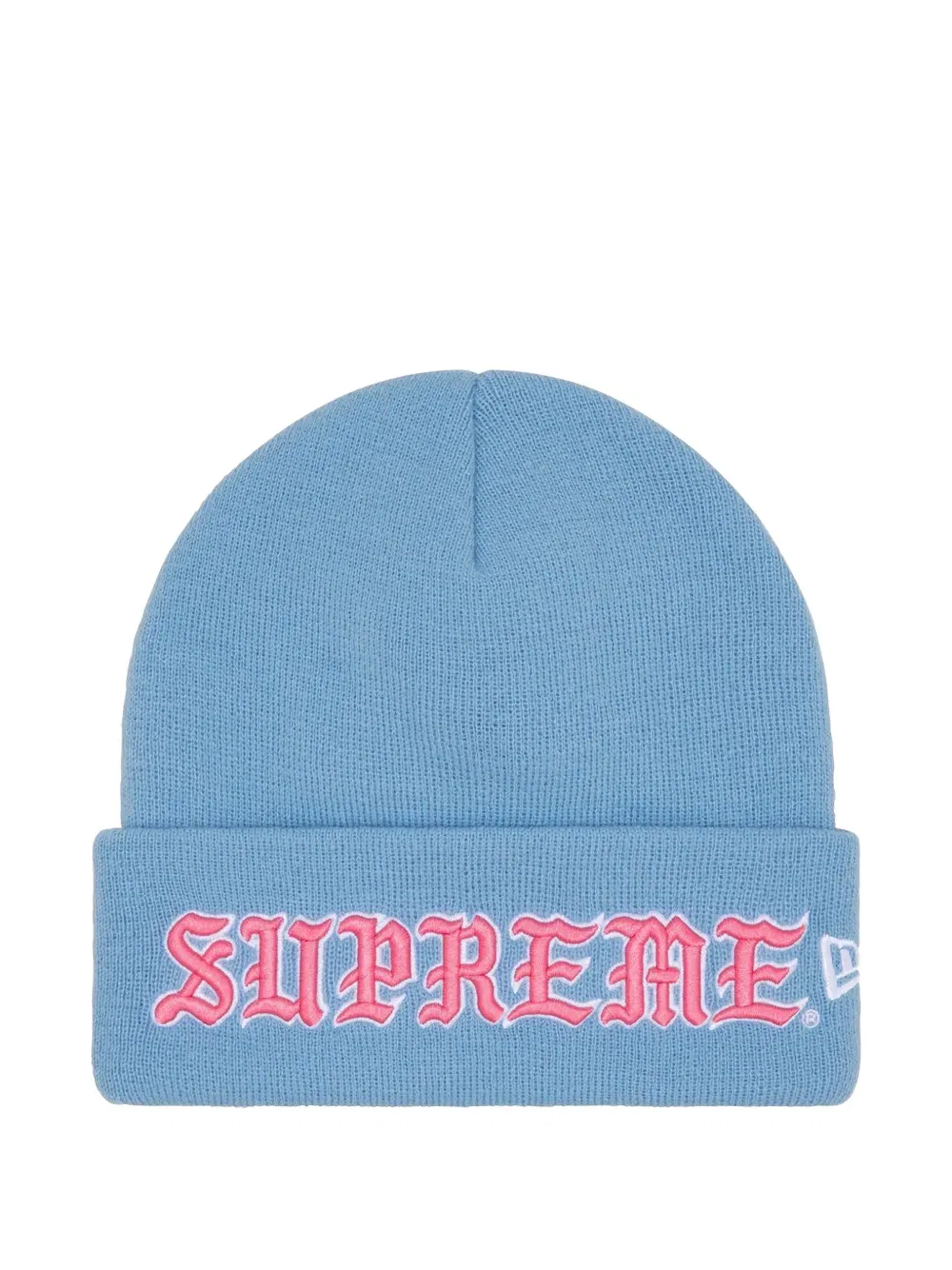 x New Era logo beanie hat