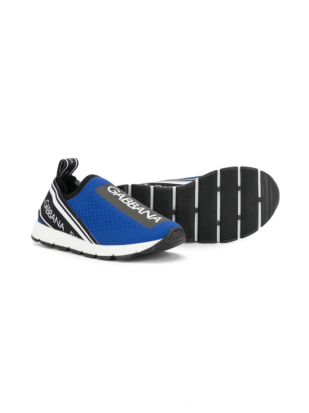 Sorrento logo-tape slip-on sneakers