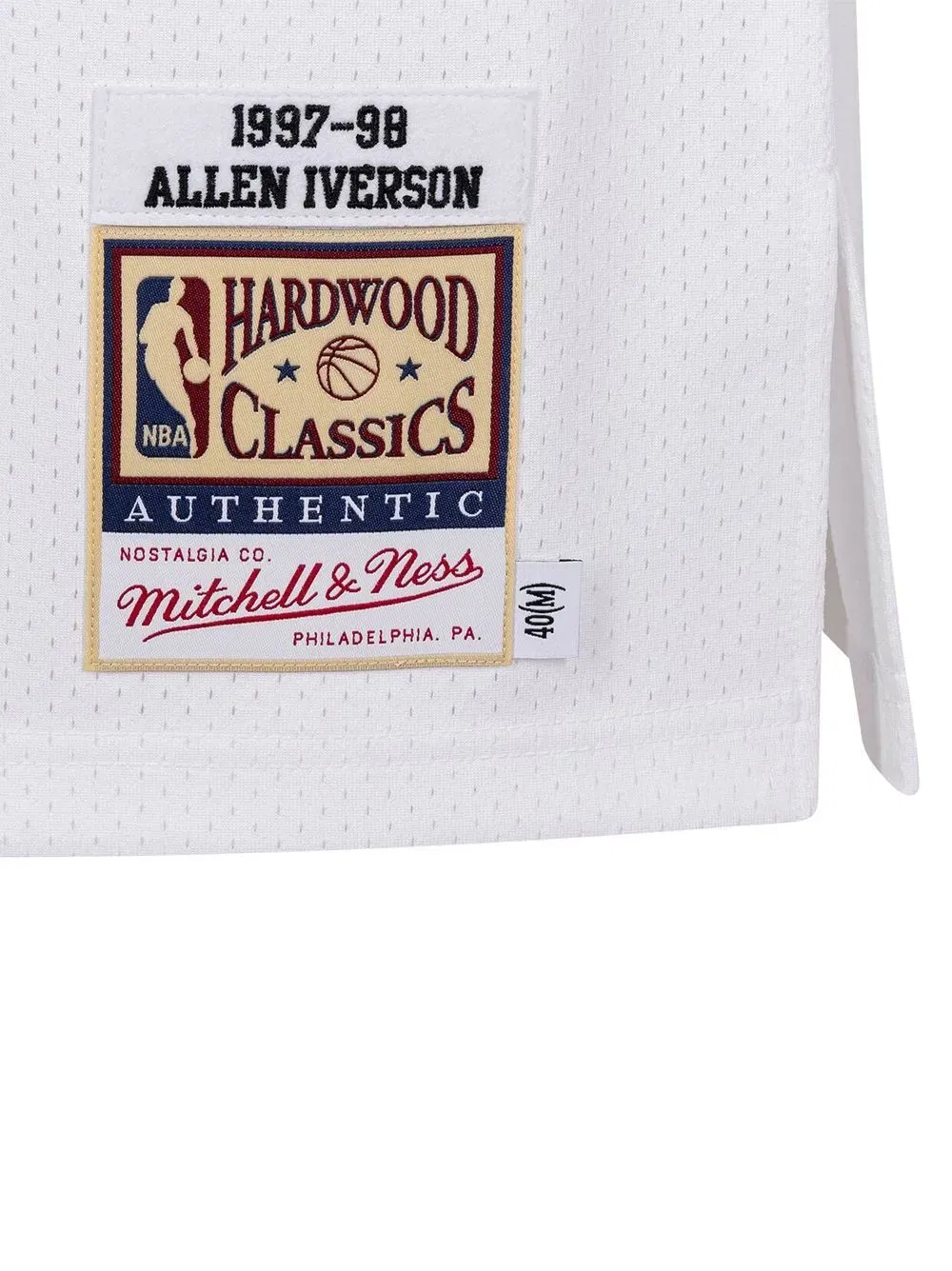 Philadelphia 76ers Allen Iverson White jersey