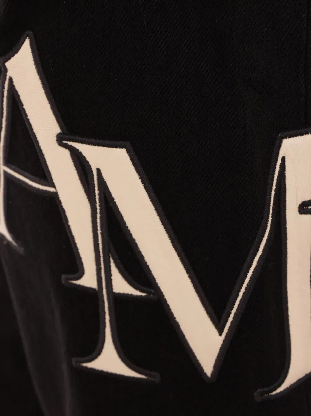 Staggered Logo Jeans