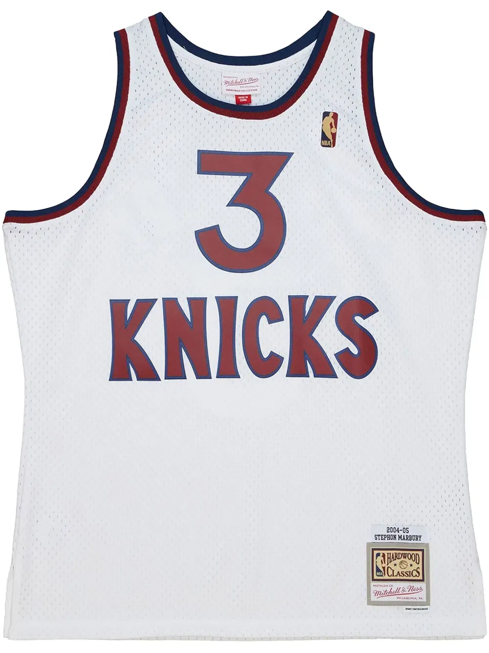 NBA Knicks 2004 Stephon Marbury jersey