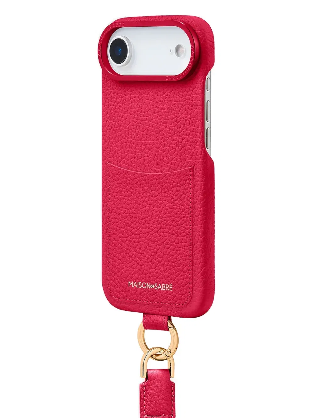 The Sling leather iPhone 17 air case