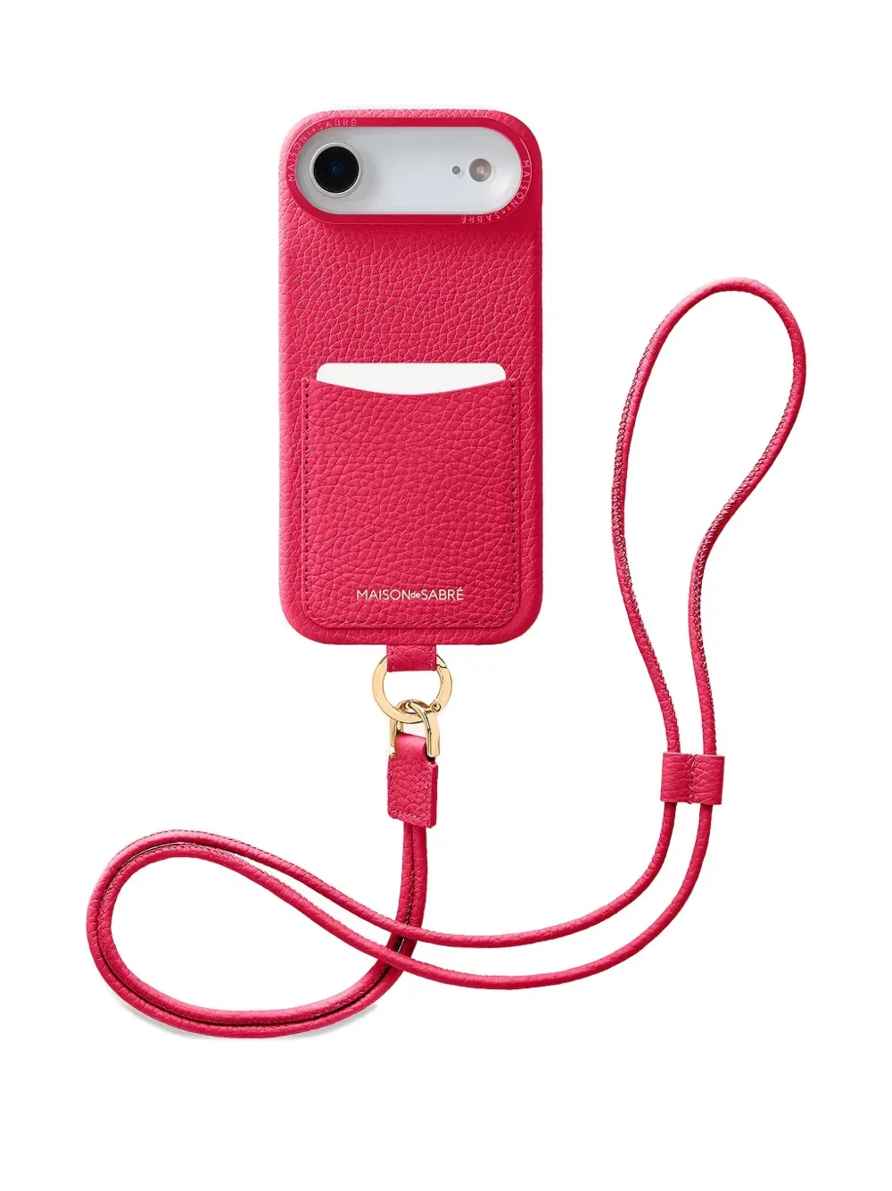 The Sling leather iPhone 17 air case